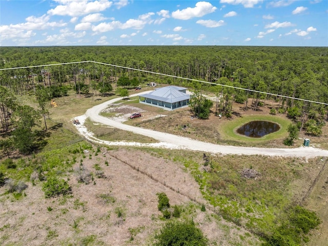 8146 Tropicaire Blvd, North Port, FL 34291 - view of subject property featuring a forest and property boundaries highlighted