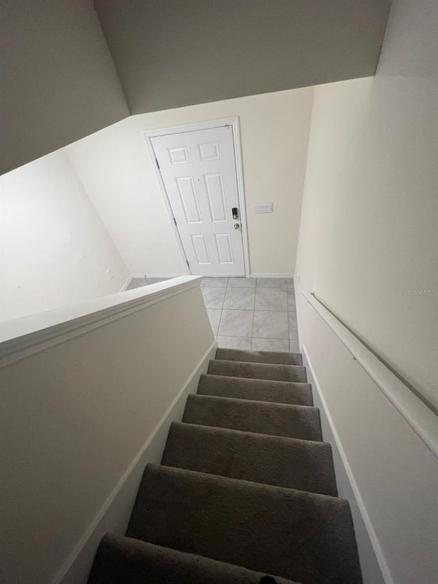 2824 Rock Sound St, Bradenton, FL 34208 - staircase with baseboards