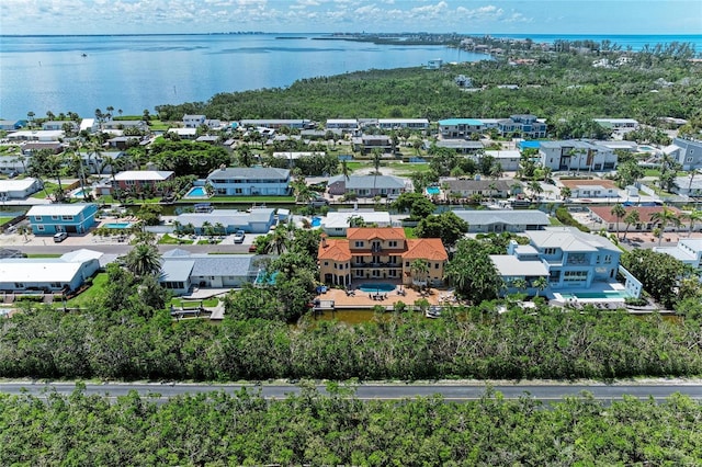 726 Jungle Queen Way, Longboat Key, FL 34228 - aerial view of residential area with a nearby body of water