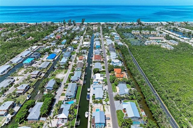 726 Jungle Queen Way, Longboat Key, FL 34228 - aerial view of property's location with a large body of water and nearby suburban area