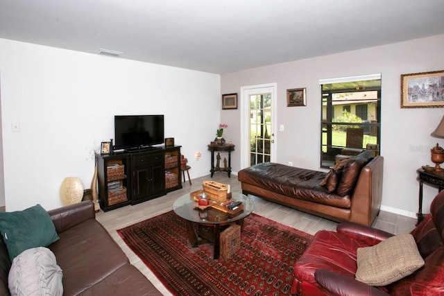 6504 Heritage Ln Unit 99, Bradenton, FL 34209 - living area featuring wood finished floors