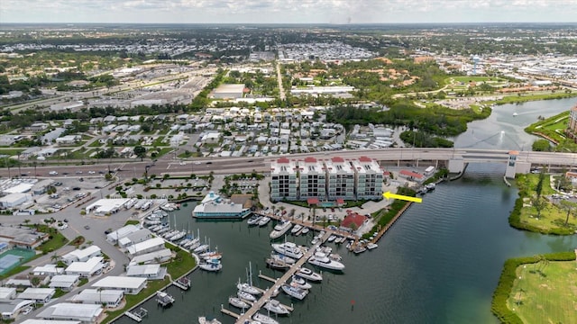 501 Tamiami Trl N Unit 201, Venice, FL 34285 - view of property location with a large body of water and a notable bridge