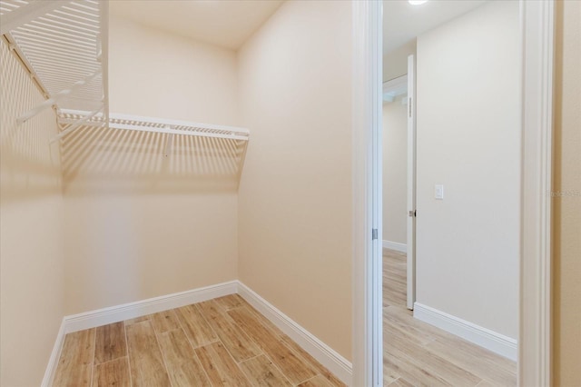 501 Tamiami Trl N Unit 201, Venice, FL 34285 - walk in closet featuring wood finished floors