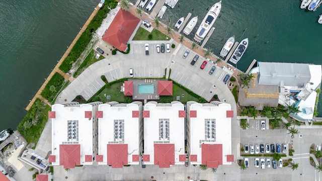 501 Tamiami Trl N Unit 201, Venice, FL 34285 - drone / aerial view of a large body of water