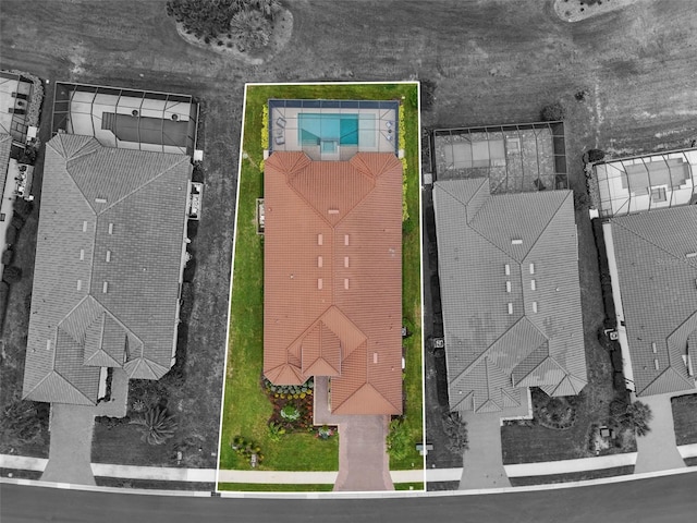 3968 Santa Caterina Blvd, Bradenton, FL 34211 - aerial overview of property's location with property boundaries highlighted