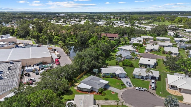 4309 Chinaberry Cir, Bradenton, FL 34208 - aerial view of property and surrounding area featuring nearby suburban area