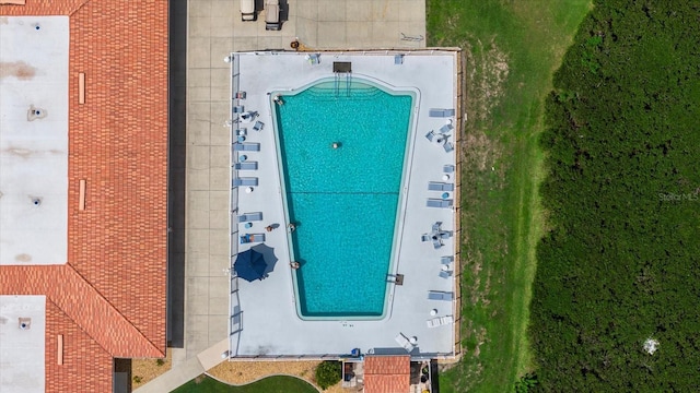 4309 Chinaberry Cir, Bradenton, FL 34208 - aerial view of a pool