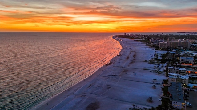 6310 Midnight Pass Rd Unit 405N, Sarasota, FL 34242 - water view featuring nearby beach
