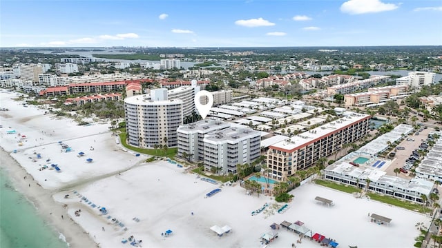 6310 Midnight Pass Rd Unit 405N, Sarasota, FL 34242 - view of urban area featuring expansive coastline