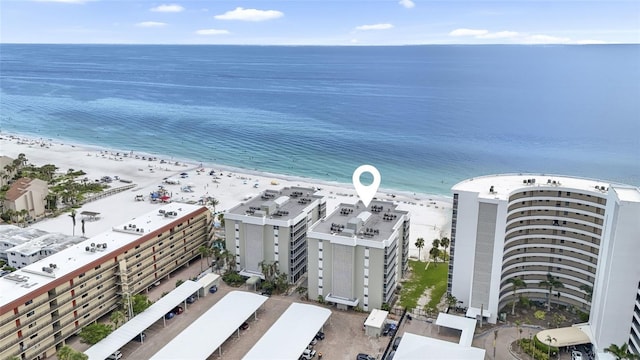 6310 Midnight Pass Rd Unit 405N, Sarasota, FL 34242 - drone / aerial view of expansive coastline