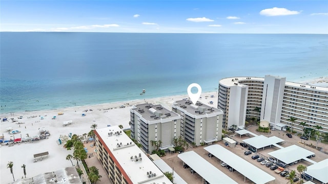 6310 Midnight Pass Rd Unit 405N, Sarasota, FL 34242 - drone / aerial view of extended coastline