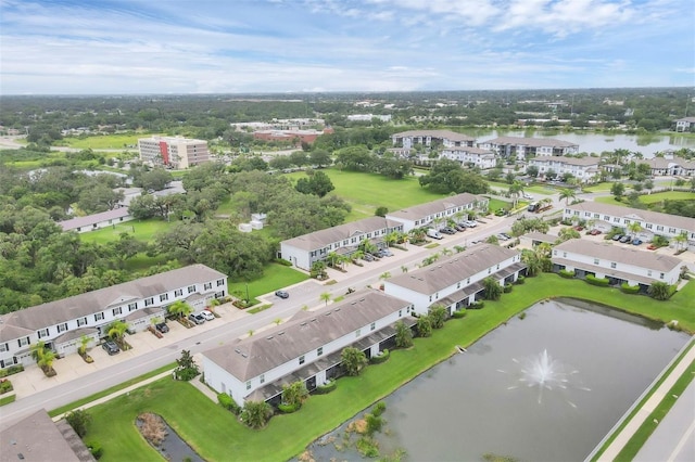 6454 Baytown Dr, Sarasota, FL 34240 - aerial view of a large body of water and a tree filled landscape