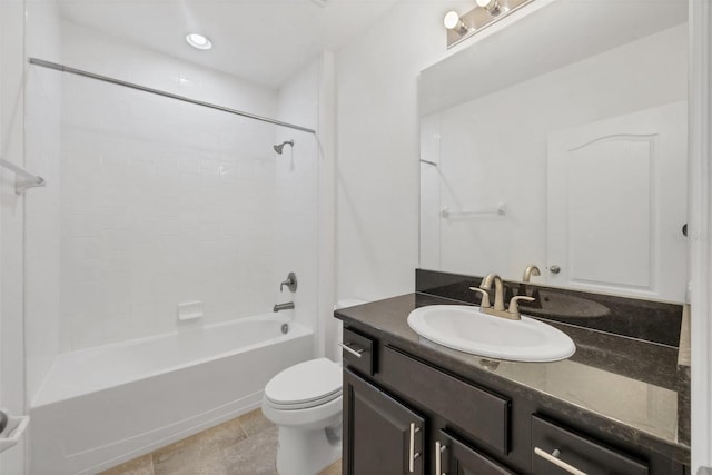 6454 Baytown Dr, Sarasota, FL 34240 - full bath with vanity and shower / tub combination