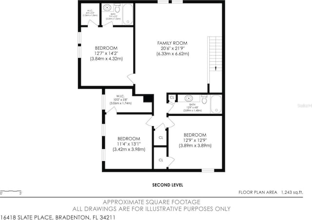 16418 Slate Pl, Lakewood Ranch, FL 34211 - view of property floor plan