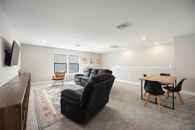 16418 Slate Pl, Lakewood Ranch, FL 34211 - living area with light carpet and recessed lighting