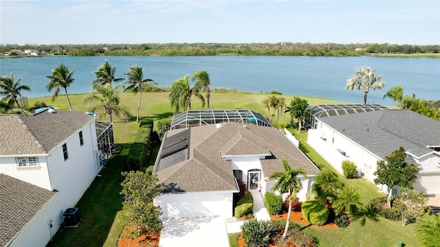 5078 47th St W, Bradenton, FL 34210 - aerial view of property and surrounding area with a large body of water