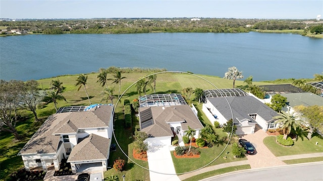 5078 47th St W, Bradenton, FL 34210 - view from above of property featuring a large body of water