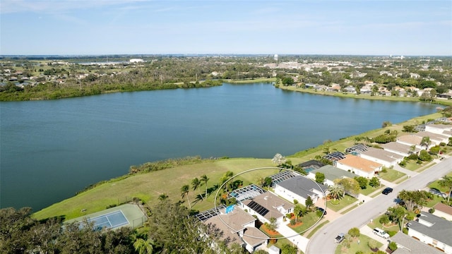 5078 47th St W, Bradenton, FL 34210 - aerial perspective of suburban area with a nearby body of water