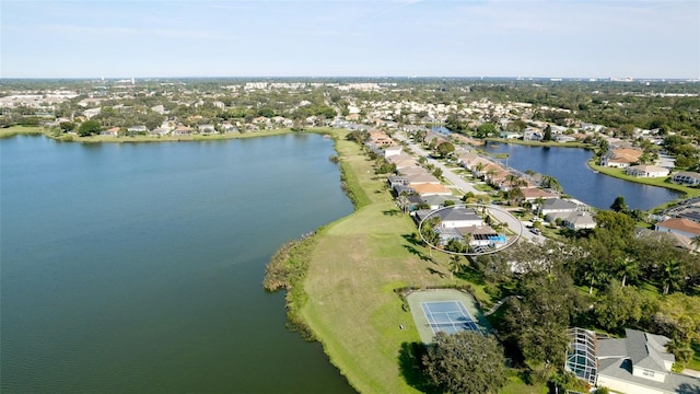 5078 47th St W, Bradenton, FL 34210 - aerial view of residential area with a large body of water