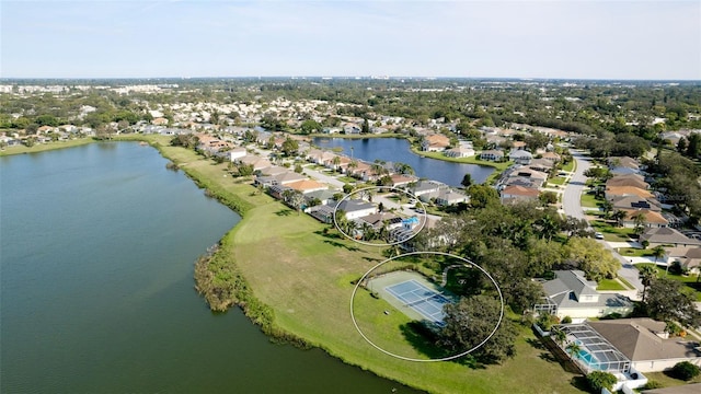 5078 47th St W, Bradenton, FL 34210 - aerial view of residential area with a nearby body of water