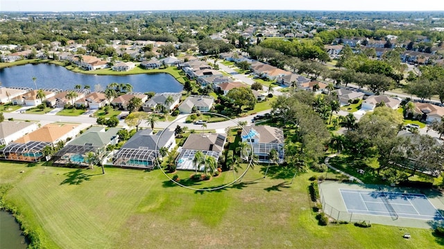 5078 47th St W, Bradenton, FL 34210 - aerial view of residential area featuring a nearby body of water