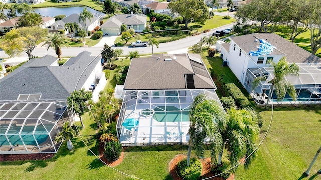 5078 47th St W, Bradenton, FL 34210 - aerial perspective of suburban area with a nearby body of water