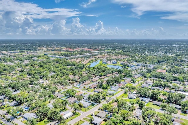 401 N Jefferson Ave, Sarasota, FL 34237 - aerial view of residential area with a large body of water