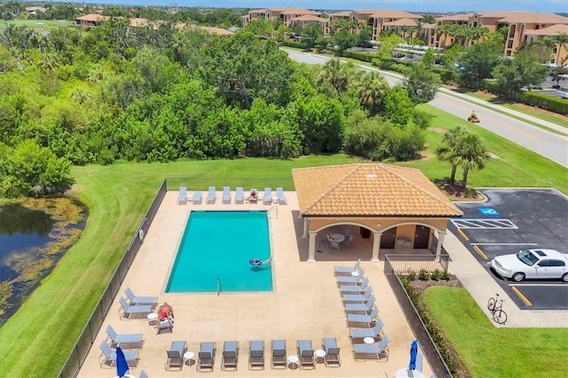 6512 Grand Estuary Trl Unit 101, Bradenton, FL 34212 - aerial view of a pool area