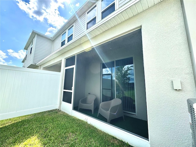 6253 Whetstone Ct, Palmetto, FL 34221 - property entrance with stucco siding