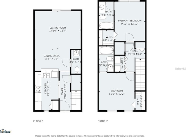 6253 Whetstone Ct, Palmetto, FL 34221 - view of floor plan / room layout