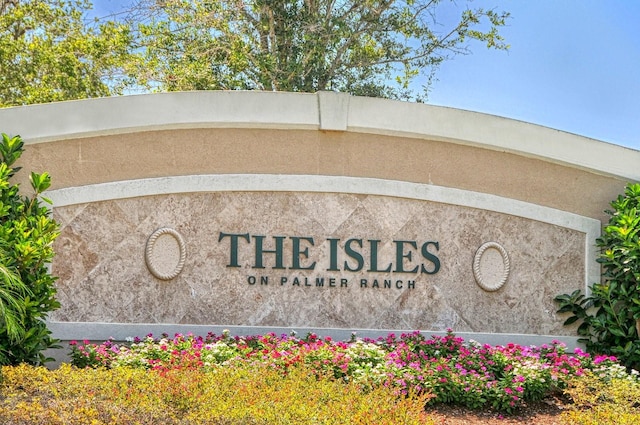 1251 Burgos Dr Unit 303, Sarasota, FL 34238 - view of community sign