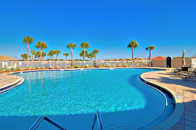 1251 Burgos Dr Unit 303, Sarasota, FL 34238 - community pool with a patio area