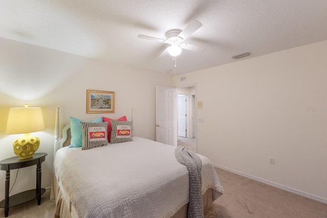 4410 67th Avenue Cir E, Sarasota, FL 34243 - bedroom featuring light carpet and ceiling fan
