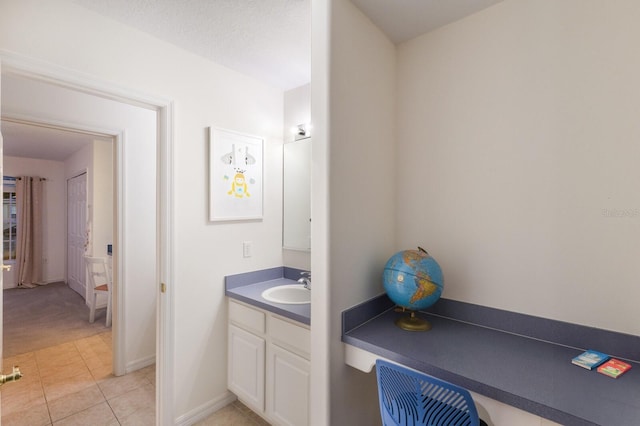 4410 67th Avenue Cir E, Sarasota, FL 34243 - bathroom with vanity and tile patterned flooring