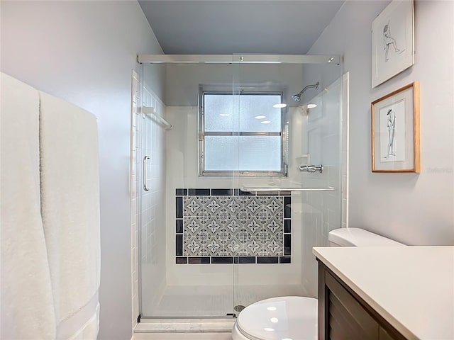 408 67th Ave W, Bradenton, FL 34207 - full bathroom featuring a shower stall and vanity