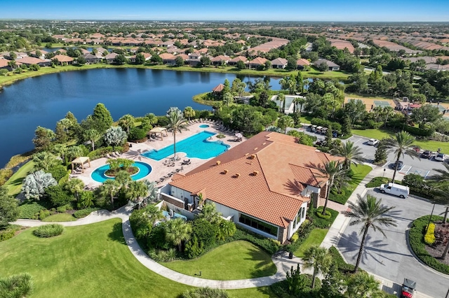 13714 Messina Loop Unit 202, Bradenton, FL 34211 - bird's eye view of a large body of water and a pool