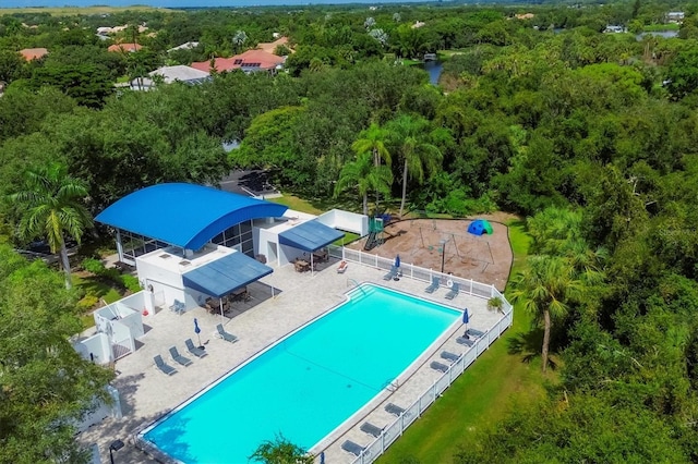 7005 Goldrush Ln, Bradenton, FL 34201 - view of community pool