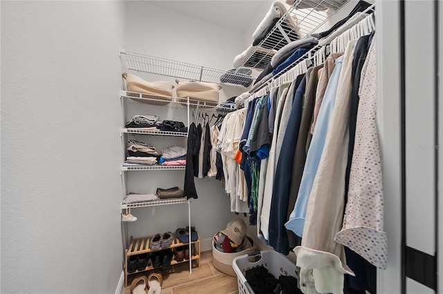 326 Randolph Rd, Venice, FL 34293 - walk in closet with wood finished floors