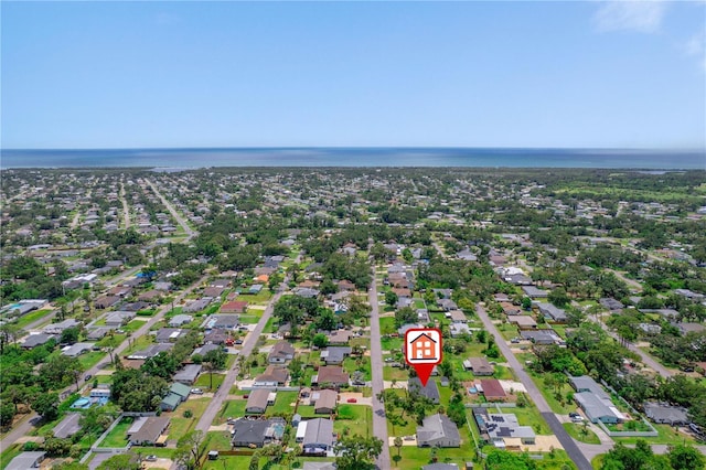 326 Randolph Rd, Venice, FL 34293 - aerial view of property and surrounding area featuring nearby suburban area and a nearby body of water