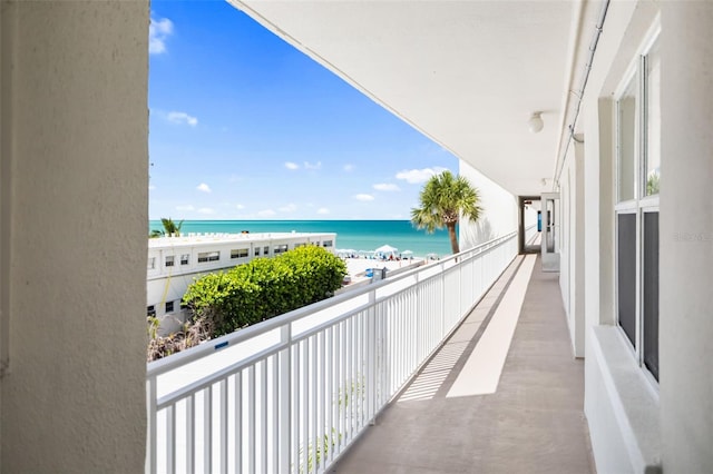 2110 Benjamin Franklin Dr Unit 301, Sarasota, FL 34236 - balcony featuring a water view