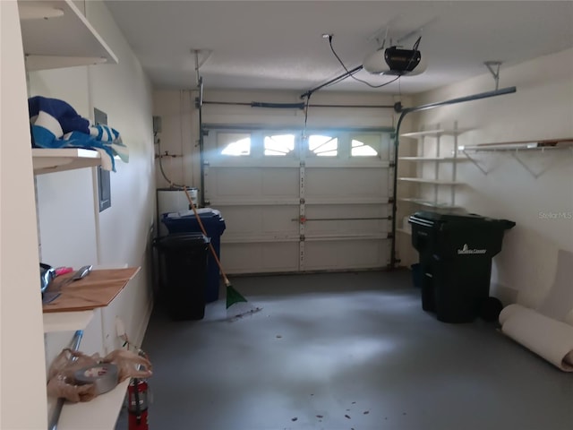 4154 Center Pointe Cir Unit 57A, Sarasota, FL 34233 - garage with a garage door opener
