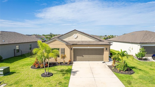 5327 Olano St, Palmetto, FL 34221 - single story home featuring a garage, driveway, and stucco siding