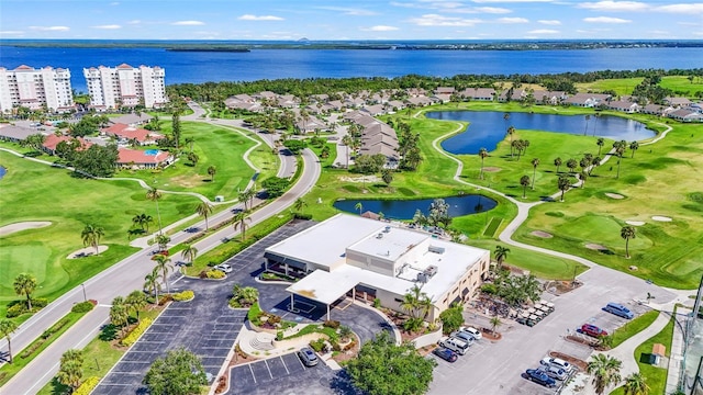 2417 Fairway Oaks Dr Unit 22, Palmetto, FL 34221 - aerial view of a nearby body of water and a golf club