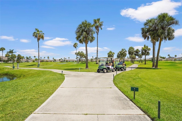 2417 Fairway Oaks Dr Unit 22, Palmetto, FL 34221 - surrounding community featuring a yard