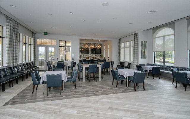 11625 Renaissance Blvd, Venice, FL 34293 - dining area featuring recessed lighting
