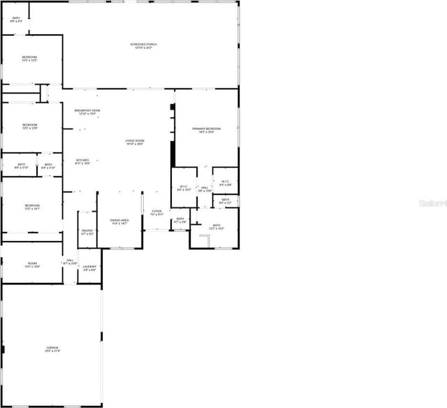 5714 38th Ave E, Bradenton, FL 34208 - view of home floor plan