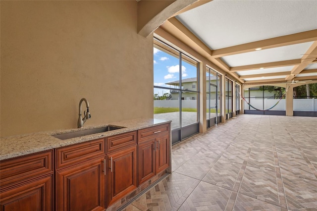 5714 38th Ave E, Bradenton, FL 34208 - sunroom / solarium with beam ceiling and coffered ceiling
