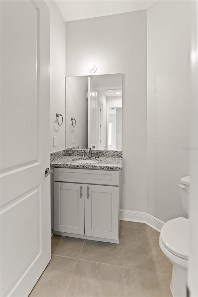 7611 34th Ave W Unit 301, Bradenton, FL 34209 - bathroom with vanity and tile patterned floors