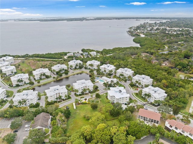 7611 34th Ave W Unit 301, Bradenton, FL 34209 - aerial overview of property's location with a large body of water