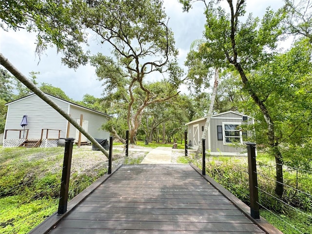 25640 State Road 70 E, Myakka City, FL 34251 - view of deck